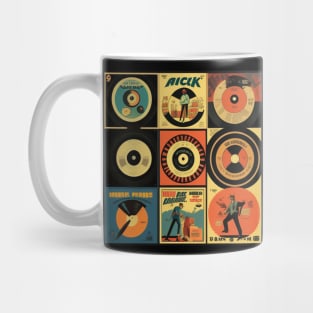 Vintage Vinyl Music Collection Merch Vol. 3 Mug